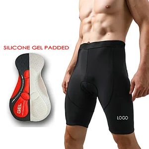 Factory OEM Customize men Road Cycling Shorts mositure wicking custom men's padded cycling shorts breathable gel padded bike shorts men