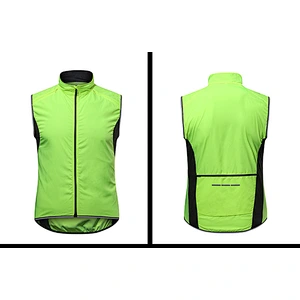 Wholesale Custom Men Lightweight Cycling Vest Windproof Waterproof Sleeveless Cycling Vest Hiking Running Golf Bike Vest