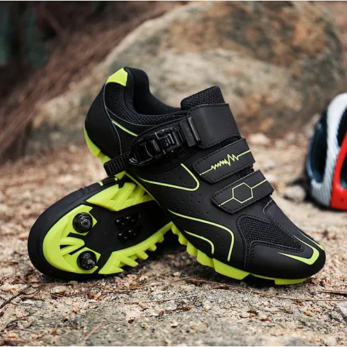 Mountain lock riding shoes outdoor road mountain bike antiskid power cycling Shoes MTB Road Lock Bike Shoes