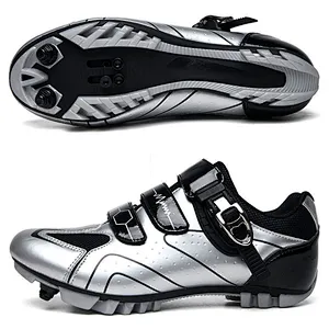 Mountain lock riding shoes outdoor road mountain bike antiskid power cycling Shoes MTB Road Lock Bike Shoes