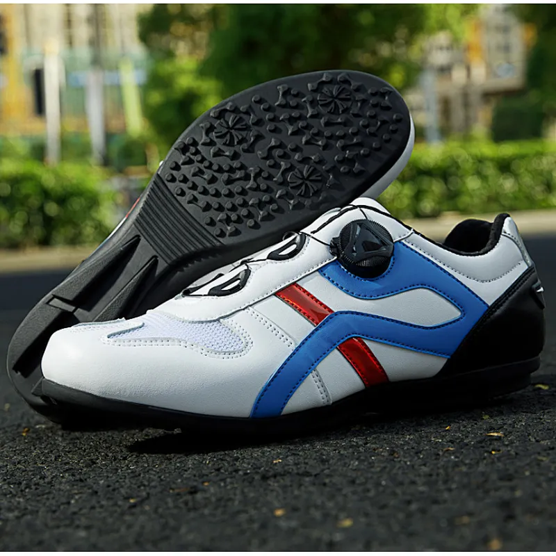 Factory wholesale plus size cycling shoes men and women road bike shoes night safety reflective strip Bike shoes
