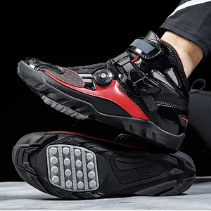 factory wholesale plus size motorcycle boots cycling shoes wear resistant and breathable racing shoes motorcycle shoes