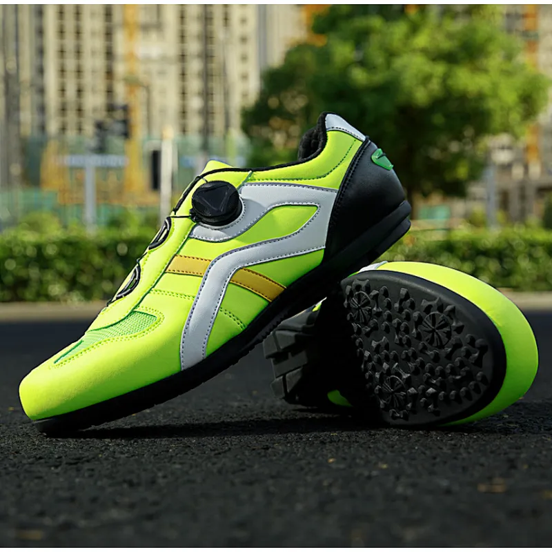 Factory wholesale plus size cycling shoes men and women road bike shoes night safety reflective strip Bike shoes