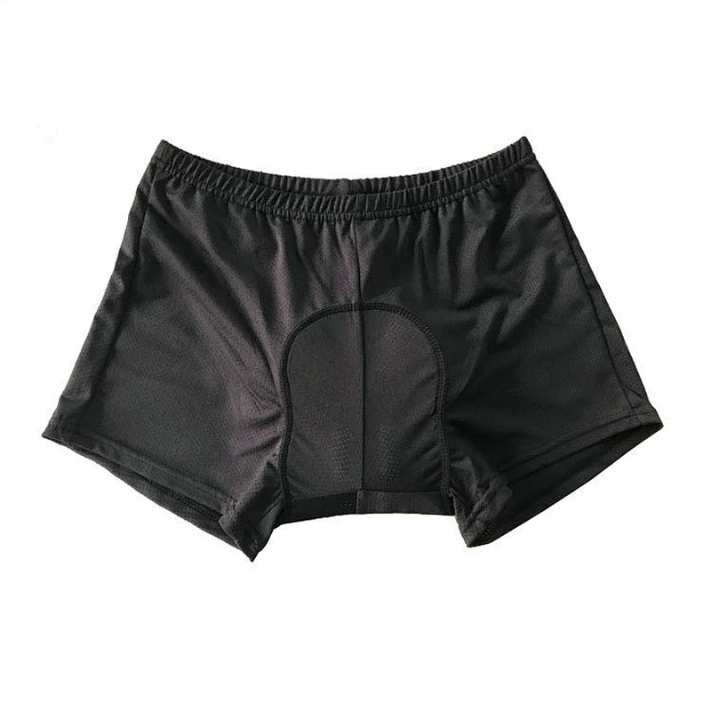 Factory Wholesale Breathable Moisture Wicking Cycling Underwear Sponge Padded Mens Cheap Bike Underwear custom 3D Padded Bike underwear