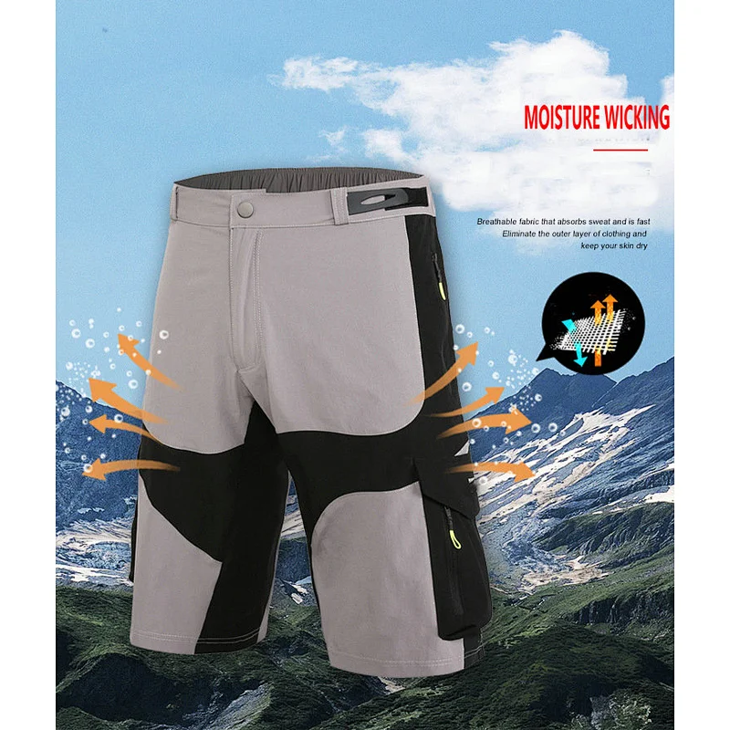 Factory wholesale customize mens summer breathable quick dry mountain bike shorts custom MTB shorts quick dry outdoor Cycling shorts cycling clothing china factory supplier manufacturer
