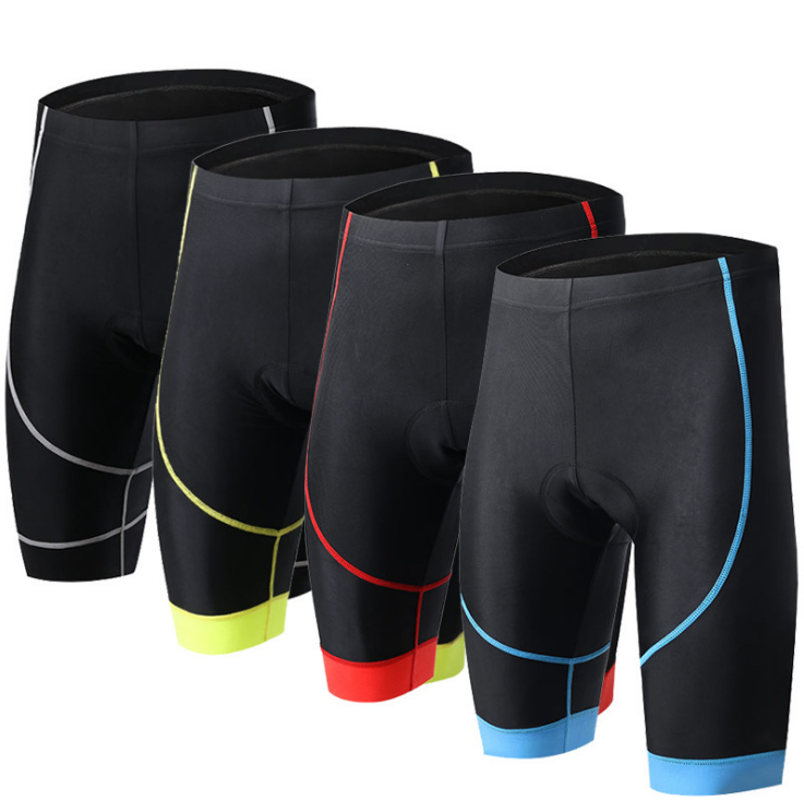Factory wholesale quick dry men's cycling shorts moisture wicking padded bike shorts customize cycling shorts