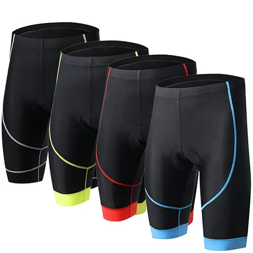 Factory wholesale quick dry men's cycling shorts moisture wicking padded bike shorts customize cycling shorts