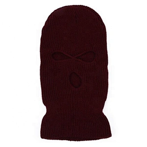 Factory Wholesale Hot Selling 3 holes Knit Winter Balaclava for Skiing Cycling Motorcycle Windproof Adult Women Men Ski Mask