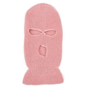 Factory Wholesale Hot Selling 3 holes Knit Winter Balaclava for Skiing Cycling Motorcycle Windproof Adult Women Men Ski Mask
