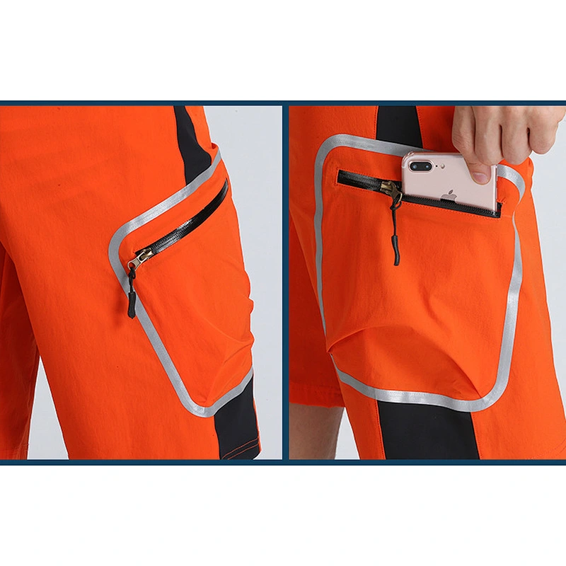 Factory wholesale mens summer breathable quick dry mountain bike shorts customize MTB shorts outdoor casual cycling shorts