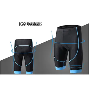Factory wholesale quick dry men's cycling shorts moisture wicking padded bike shorts customize cycling shorts