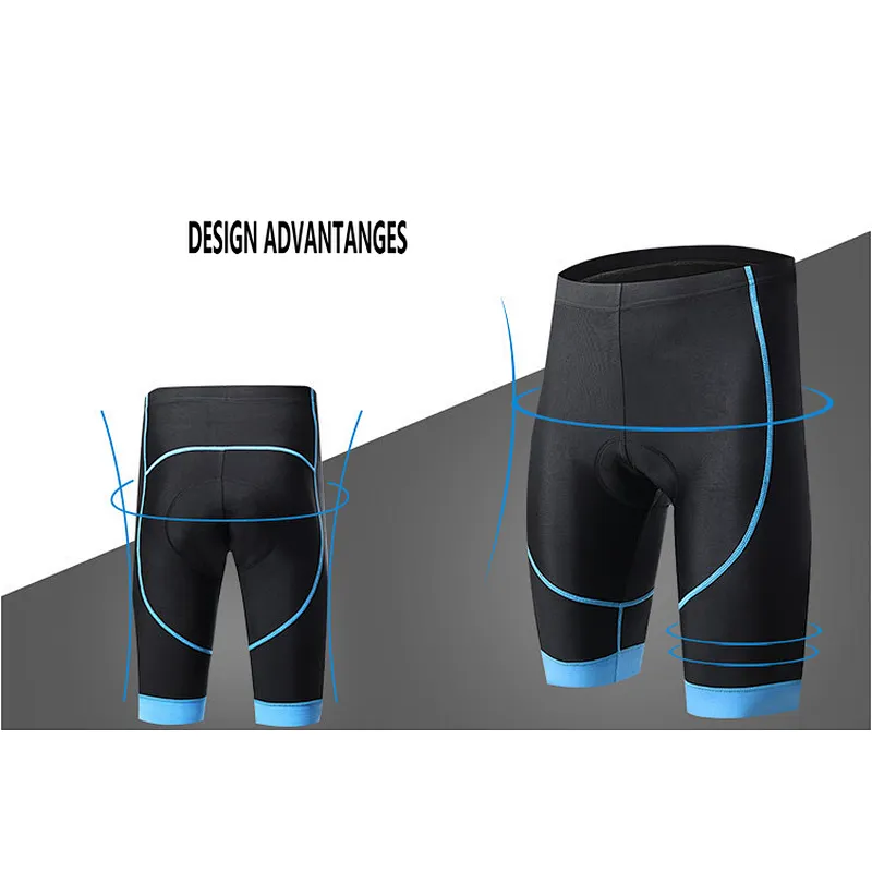 Factory wholesale quick dry men's cycling shorts moisture wicking padded bike shorts customize cycling shorts