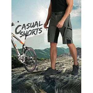 Factory custom quick dry men's mountain bike shorts breathable waterproof MTB shorts OEM customize cycling shorts china supplier