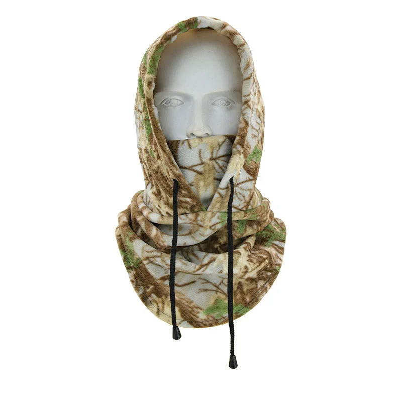 Factory New Arrival Winter Thermal Fleece Balaclava Ski Face Mask Soft Warm Cycling Hiking Adjustable Winter Fleece hood