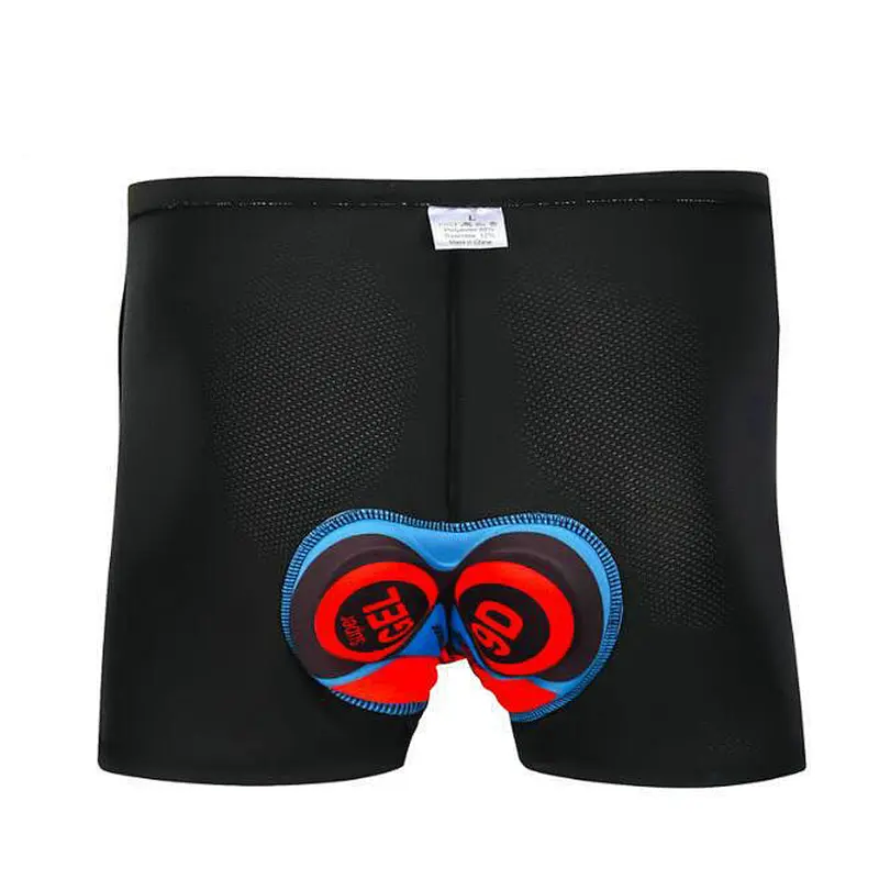 Factory Wholesale Moisture Wicking Padded Mountain Bike Underwear Men Women Breathable Cycling Shorts Padded Cycling Underwear