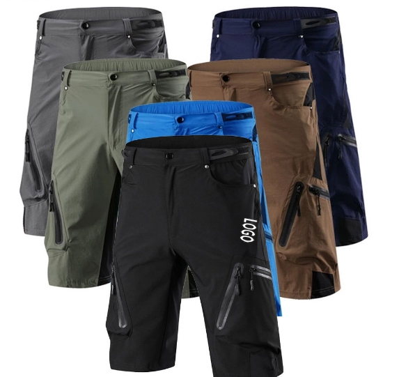 Factory custom quick dry men's mountain bike shorts breathable waterproof MTB shorts OEM customize cycling shorts china supplier