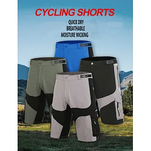 Factory wholesale customize mens summer breathable quick dry mountain bike shorts custom MTB shorts quick dry outdoor Cycling shorts cycling clothing china factory supplier manufacturer