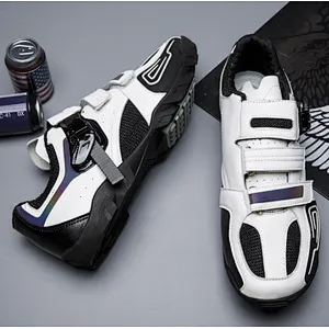 Men and women cycling shoes lockless anti slip wear resistant leisure road bike shoes mountain bike shoes