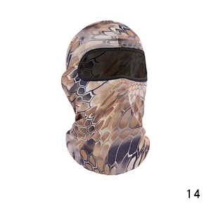 Factory wholesale Men Women Breathable Balaclava windproof Camouflage Military Balaclava Mask Motorcycle Cycling Full Face Mask