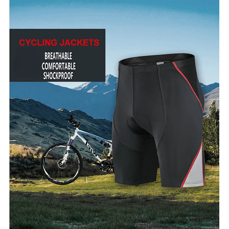 Factory Customize SUMMER men's padded cycling shorts custom cycling shorts wholesale breathable Absorbent padded bike shorts men