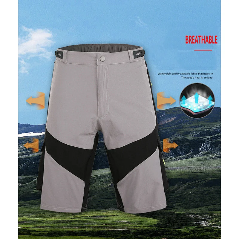Factory wholesale customize mens summer breathable quick dry mountain bike shorts custom MTB shorts quick dry outdoor Cycling shorts cycling clothing china factory supplier manufacturer