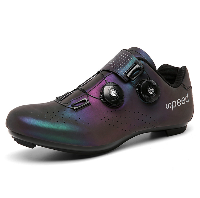 Factory Wholesale Men's Road Bike Cycling Shoes Riding Shoes with SPD for Men Lock Bike Shoes