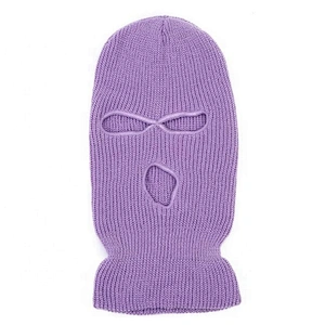 Factory Wholesale Hot Selling 3 holes Knit Winter Balaclava for Skiing Cycling Motorcycle Windproof Adult Women Men Ski Mask