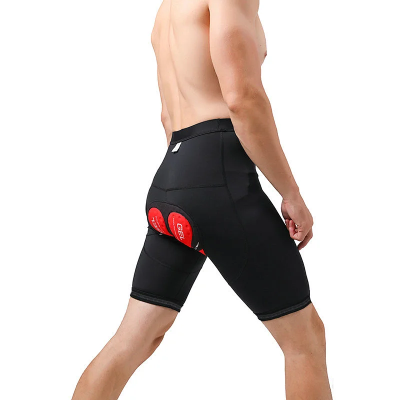 Factory OEM Customize men Road Cycling Shorts mositure wicking custom men's padded cycling shorts breathable gel padded bike shorts men