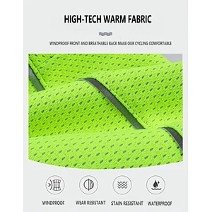 Factory Custom Winter Thermal Fleece Cycling Jacket Men Windproof Warm Cycle Wear Breathable Waterproof Bike Jacket Windbreaker