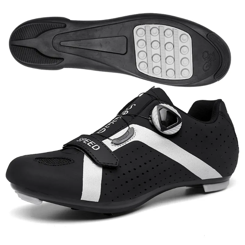 Factory Wholesale Plus size unlocked men women cycling shoes outdoor road bike shoes anti slip mountain bike shoes