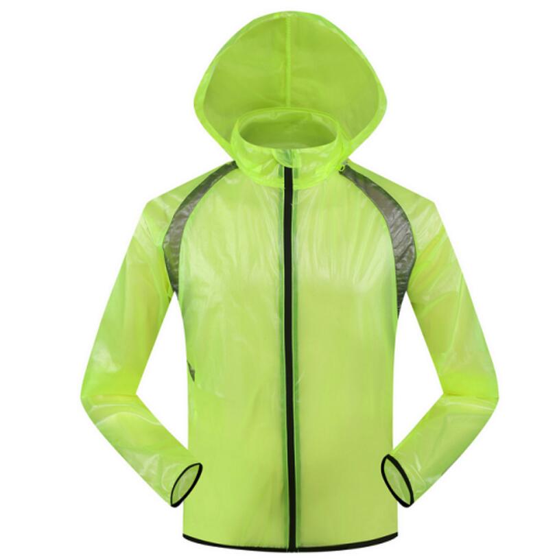 Factory wholesale men's waterproof cycling raincoat cycling rain jacket bike raincoat hiking cycling rainwear bike rainwear