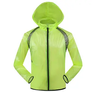 Factory wholesale men's waterproof cycling raincoat cycling rain jacket bike raincoat hiking cycling rainwear bike rainwear