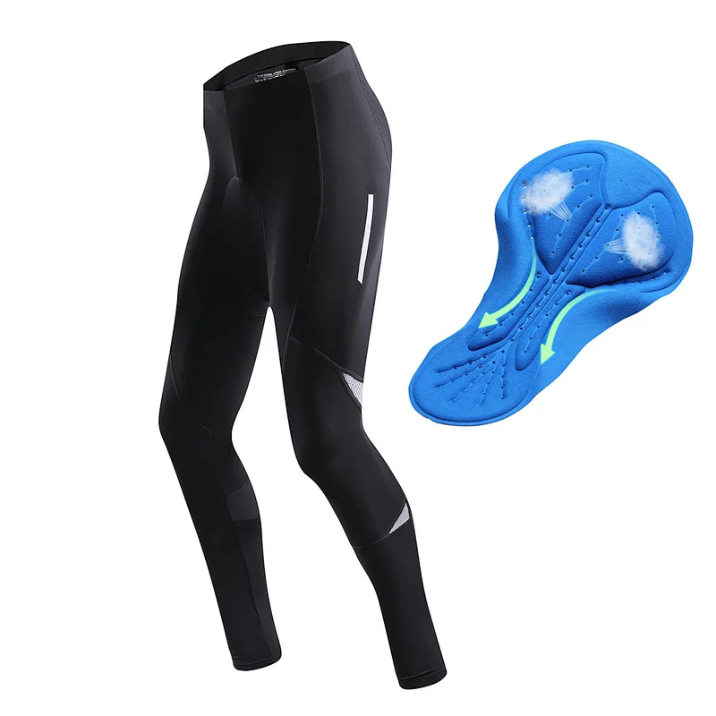 Factory Wholesale Custom padded Mens Cycling Pants OEM Brand Breathable 3D Padded Bike Pants MTB Cycling Pant
