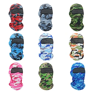 Factory wholesale Men Women Breathable Balaclava windproof Camouflage Military Balaclava Mask Motorcycle Cycling Full Face Mask
