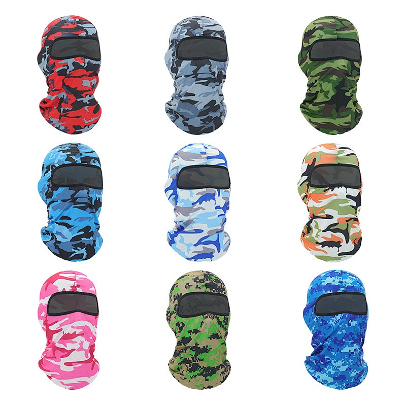 Factory wholesale Men Women Breathable Balaclava windproof Camouflage Military Balaclava Mask Motorcycle Cycling Full Face Mask