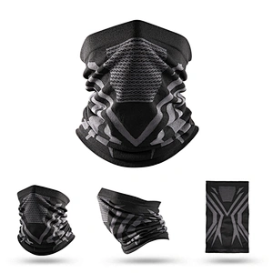 Factory wholesale Men Women Breathable neck Gaiter Windproof Bandana scarf Ski Face Cover Fishing Hiking Cycling Neck Gaiter