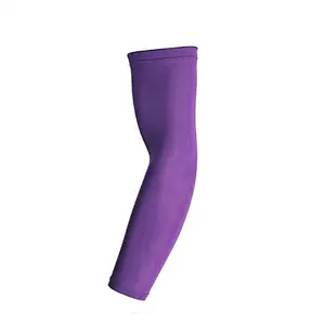 Wholesale Men Women Compression Arm Sleeves Basketball Tennis Running Cycling Arm Sleeves Fitness Bike UV Protection Arm Sleeves