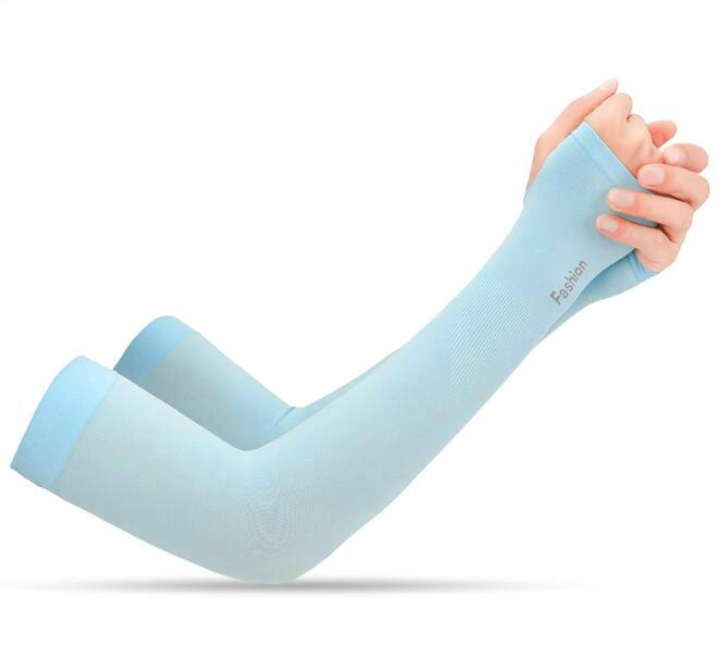 Wholesale Summer Fashion Men Women Cooling Arm Sleeves (1 pair pack) UV Block Driving Riding Running Cycling Arm Sleeves