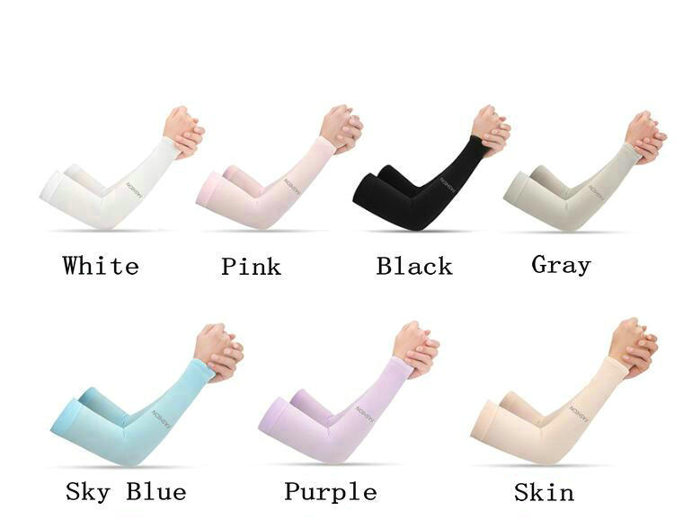 Wholesale UV Protection Cooling Arm Sleeves Running Cycling Fishing Golf Volleyball Basketball Baseball Football Arm Sleeves