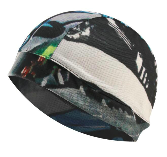 Cycling Helmet Liner Running Beanie Skull Cap Sweat Wicking Hat Running Cycling Skiing Basketball Sports Cap