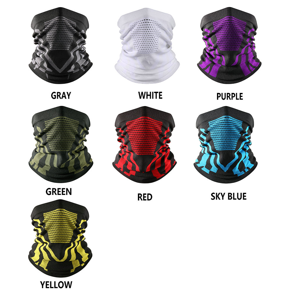 Factory wholesale Men Women Breathable neck Gaiter Windproof Bandana scarf Ski Face Cover Fishing Hiking Cycling Neck Gaiter