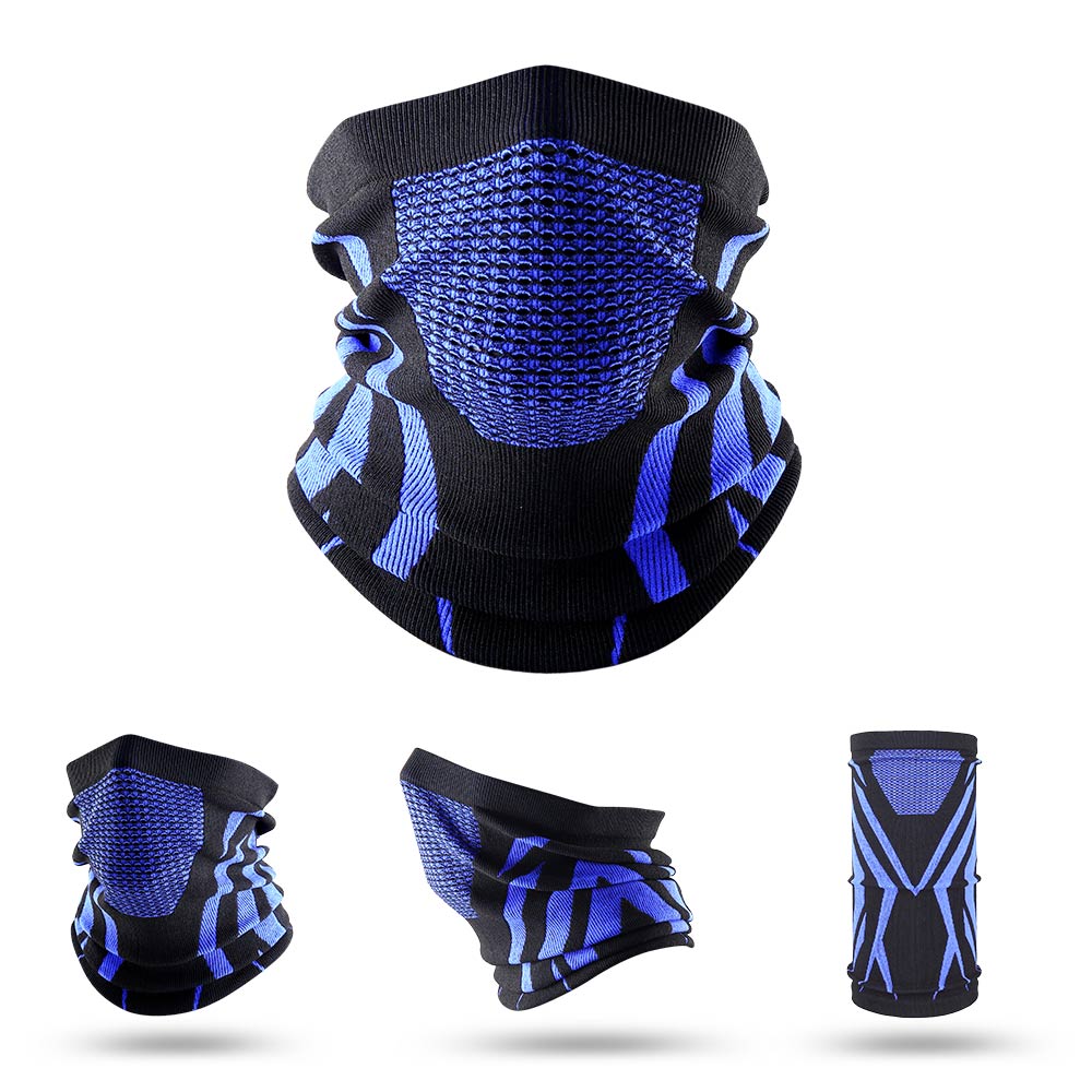 Factory wholesale Men Women Knitting Winter neck warmer Warm Soft tube Bandana ski scarf Snowboard windproof Warm neck gaiter
