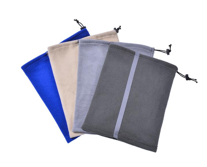 Factory Wholesale Reflective Soft Fleece Neck Gaiter Warmer Bandana for Cold Weather Winter Outdoor Cycling Neck Warmer