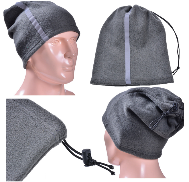 Factory Wholesale Reflective Soft Fleece Neck Gaiter Warmer Bandana for Cold Weather Winter Outdoor Cycling Neck Warmer
