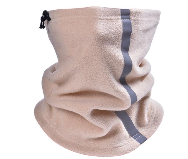 Factory Wholesale Reflective Soft Fleece Neck Gaiter Warmer Bandana for Cold Weather Winter Outdoor Cycling Neck Warmer