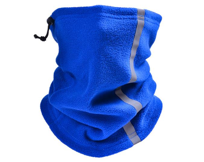 Factory Wholesale Reflective Soft Fleece Neck Gaiter Warmer Bandana for Cold Weather Winter Outdoor Cycling Neck Warmer