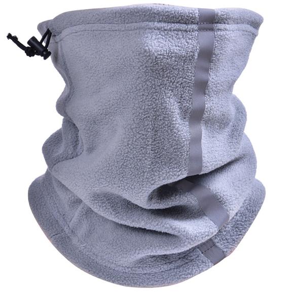 Factory Wholesale Reflective Soft Fleece Neck Gaiter Warmer Bandana for Cold Weather Winter Outdoor Cycling Neck Warmer