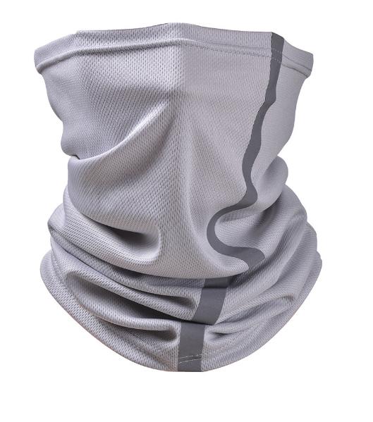 Factory wholesale High Visibility Reflective Safety neck Giater cycling Bandanas Anti Dust Breathable Windproof Neck Gaiter