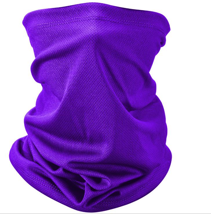 Factory wholesale cooling Bandanas Neck Gaiter Head Wrap Scarf Neck Warmer for Cycling Motorcycle Outdoor Bandana Face Mask