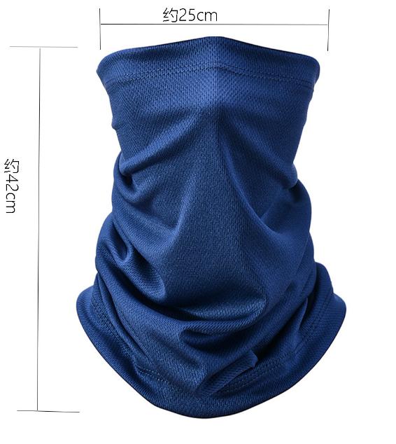 Factory wholesale cooling Bandanas Neck Gaiter Head Wrap Scarf Neck Warmer for Cycling Motorcycle Outdoor Bandana Face Mask